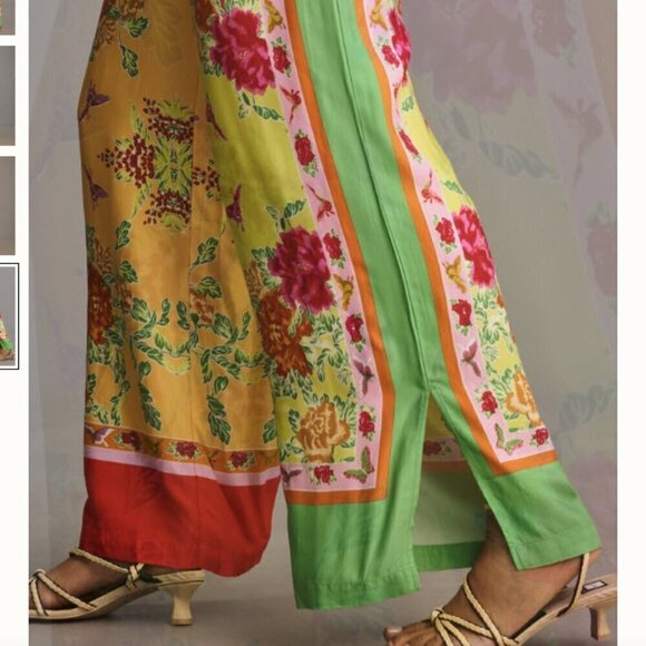 NEW Anthropologie Full-Length Pull-On Pants Viscose SMALL Exclusive to Japan - Picture 8 of 9